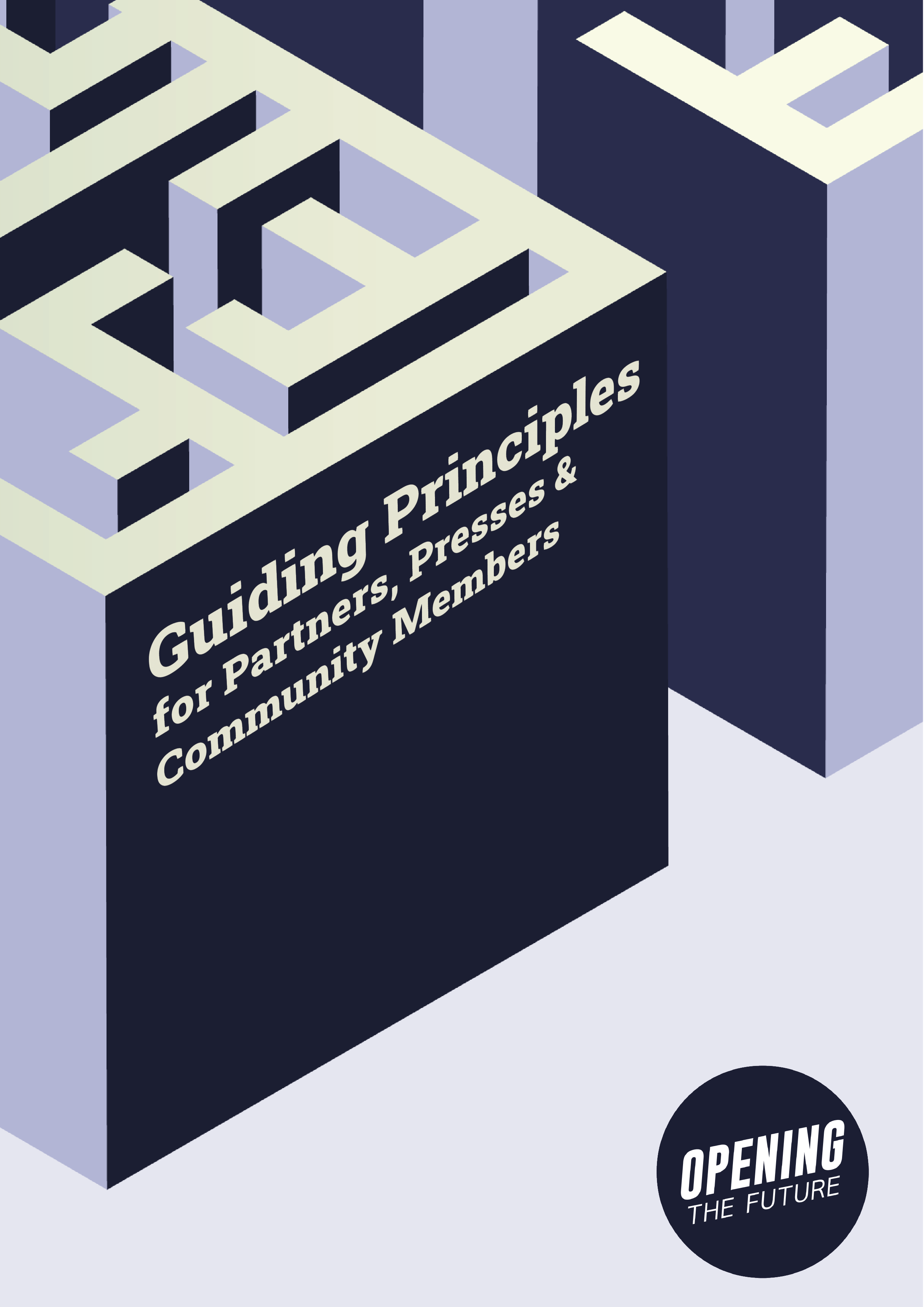Cover for OTF Guiding Principles